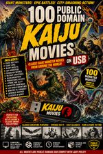 100 Public Domain Kaiju Movies on USB