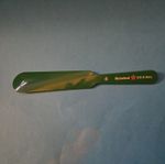 Heineken Green Twisted Beer Lager Foam Knife Skimmer Scraper Home Bar Brand New