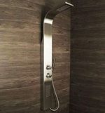 Shower Panel Column Tower w/ Body Jets Waterfall Bathroom Thermostatic Manual