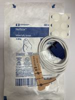 BOX OF 24 Nellcor Oximax 9 Pin  SpO2 Probes 3-20 Kg GENUINE PRODUCT, V LTD STOCK