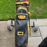 Golf Trolley with Bag 4 Woods 9 Irons Ideal For First Timer