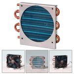 Small Condenser Radiator Air Cooled Radiator Aluminum Fin
