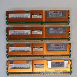 Lot of 4x Hynix 4GB DDR2 ECC FBDIMM PC2-5300F 667MHz 2Rx4 Server Memory