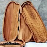 Acacia Wood Multi Use Serving Tray Home Decor Cloud Shape
