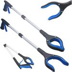 Heavy Duty Grabber Tool Industrial Pick Up Stick Hand Grip Reach Trash Reacher.