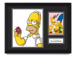 Dan Castellaneta Hand Signed 16x12 Framed Photo Display Autograph The Simpsons