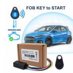 Bluetooth Car Immobiliser Tag Fob Hands Free Engine Block Keyless Theft Security