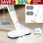 UK Cordless Power Electric Spinning Mop Rechargeable Floor Cleaner Scrubber
