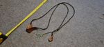 Shepherd Sling Leather Pouch And Finger Loop