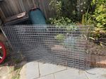 Galvanised Welded Wire Panel 1.82m x 0.91m | 6ft x 3ft 9 panels Chicken Pet Run
