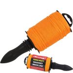 Neilsen 150M Yellow Builders Building Brick Laying Measuring Rope String Line