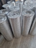 1.0m x 5m Rolls Shed insulation - Single Foil & Bubble Insulation free postage