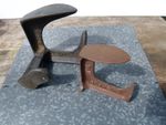 2 DOOR STOPS VINTAGE SWAIN COBBLERS LAST - SIZE 2 & BLAKEY`S No 4