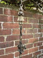 Heavy Brass Indian Jhoola Ritual/Incense/Lamp Chain Vintage