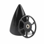 1Pc Cone Carbon Fiber Spinner 2 Blades For RC Airplane 2.75/3/4/5/4.5 inch