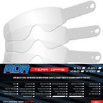 100 X MDR Scott Prospect Tear OffS for Scott Prospect Off-Road Motocross Goggles