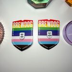 BrewDog Staff Pride Pin Set (2) | “She/Her” & “They/Them” | New on Card