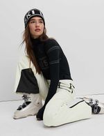 M&S Stormwear Plus Insulated Padded Ski Pant - Light Cream - Size 8