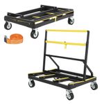Heavy Duty Folding Garden Panel Cart, Portable Utility Dolly 2200lbs Capacity