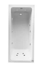 Beaufort Portland SE 12 Jet 1675 x 700 mm Single Ended Whirlpool Spa Bath