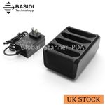 UK 4-Port TC70 Battery Charger for Zebra TC70 TC72 TC75 TC77 SAC-TC7X-4BTYPP-01