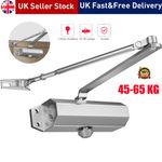 45-65KG Heavy Duty FIRE Rated Overhead Door Closer Opener Adjustable Soft Close