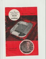1965 F.A.Charity Shield.Manchester United v Liverpool.