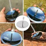 Survival Solar Fire Starter Outdoor Camping Spark Fire Lighter Emergency Tool UK