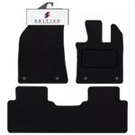 Fits MG HS Auto 2024-Onwards Fully Tailored Car Floor Mats Black Carpet/Rubber