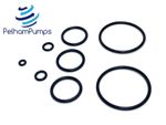 AQUALISA O RING SEAL KIT- BLACK & ORANGE A1 QUARTZ SHOWER PUMP SEALS (UNPUMPED)