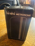 Nikko Hi-Mini Mechanical Metronome with Box, Instructions & Pouch