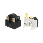 PTC Refrigerator Starter Relay 4.7 Ohm 3 Pin and 1/2HP Overload Protector