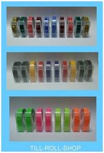 Dymo Compatible 9mm Embossing Tape - Various Colours, Designs and Quantities