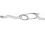 Rear Exhaust Silencer Back Box for Mercedes Benz 190 E M102.910 1.8 (1990-1993)