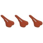 Reusable Brown Bike Seat Cushion Hollow Design Shockproof for Road Bikes