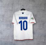 Inter Milan 2007-2008 Away Centenary Shirt Adriano #10 Nike Size S