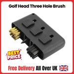 3-in-1 Golf Cleaning Cleaner Brush Tool for woods irons Clubs Grooves UK STOCK