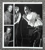 Sex Pistols / John Lydon - Double-Sided Picture / Mini-Poster - Punk - RARE