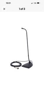 Shure MX418 D/C Very good condition, excellent audio quality recording