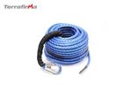 Terrafirma Blue Synthetic Winch Rope With Rock Guard 27m x 10mm - TF3323