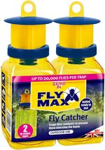 Zero In Fly Catcher Trap Attracts Insects Baited STV336 - 10m Radius - Pack of 2
