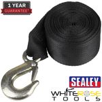 Sealey Winch Strap 900kg 10m Webbing Strap Lifting