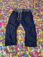 Baby Boys Next Kids Age 6-9 Months Navy Blue Lined Cargo Pants Casual Trousers