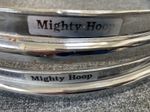 12” 6 Hole Chrome Tama Mighty Hoops vintage Steel Drum Hoop Set