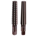 2pcs 3MT Morse Taper Reamer Coarse and Finish Set H8 Alloy Tool Steel 8 Flutes