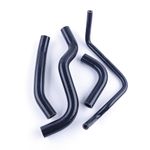 For 2003 2004 2005 2006 HONDA CB600F CB 600F HORNET Silicone Radiator Hose Black
