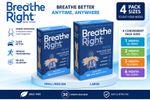 Breathe Right Nasal Strips Snoring Congestion Small/Med/Large 30 Packs Monthly
