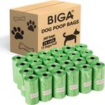 BIGA Dog Poop Bags 360 Bags 24 Rolls Leakproof Strong Thick Large Pet Waste Bags