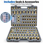 Pure Copper Leak Plugging Kit Auto Air Conditioning Leak Repair Tool Equipment