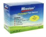 Mission 3 in 1 Cholesterol Test devices(Lipid Panel) Strips F.S.S